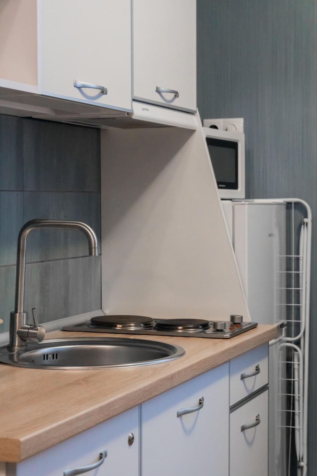 Apartament блакитна студия, південний вокзал 5 хвилин *